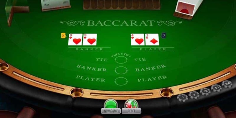 Câu hỏi về các thế bài baccarat