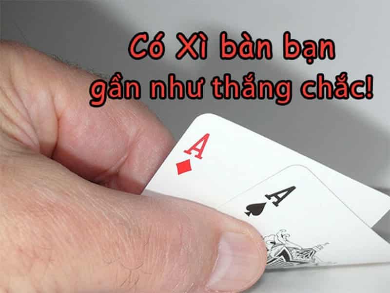 Bài xì bàn điển khi khi tham gia trên sòng