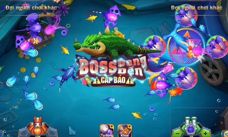 Game liên minh bắn cá với giao diện đẹp mắt