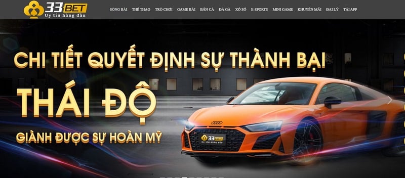 Rút tiền 33bet quy trình thực hiện đơn giản và lưu ý đi kèm