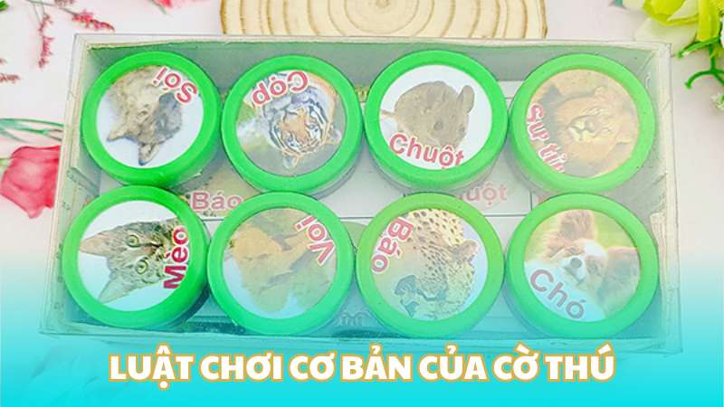 Luật chơi cơ bản của cờ thú